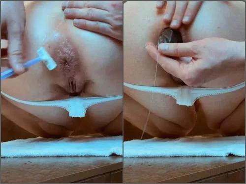 Amateur – Little_Selena pussy shaving and dildos anal fucking