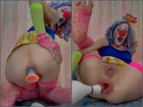 Anal gape – Lana Amira Halloween Contest Kotton Kandii the Clown webcam porn