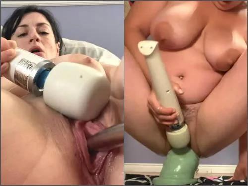 Big Tits – Busty goddess QueenOfStretch urethral sounding and dragon dildo fucking