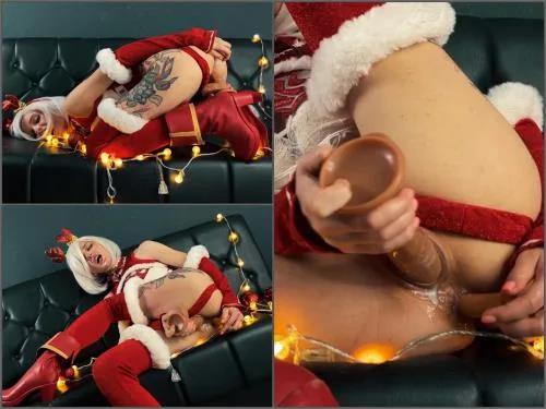 Dildo anal – Lil cosplay slut Nier Automata Cosplay for Christmas – Premium user Request